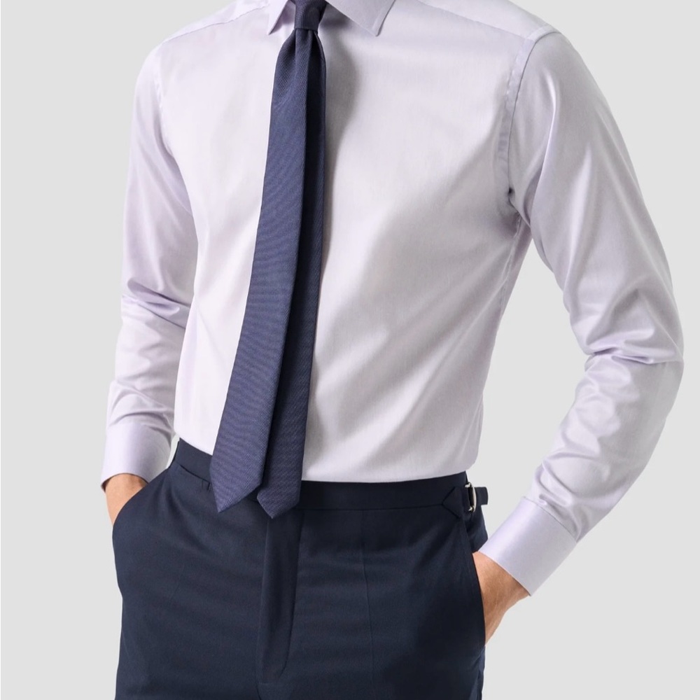 Eton Men's Light Lavender Dress Shirt